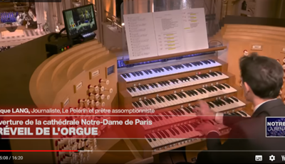 Notre Dame Organ Awakes